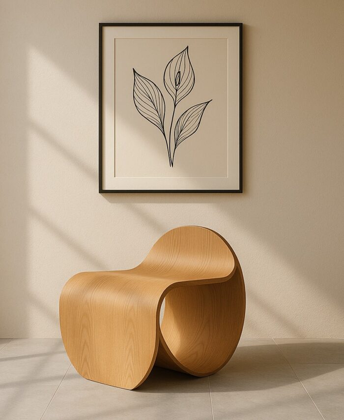 Pieza Mizu - Descanso Escultórico